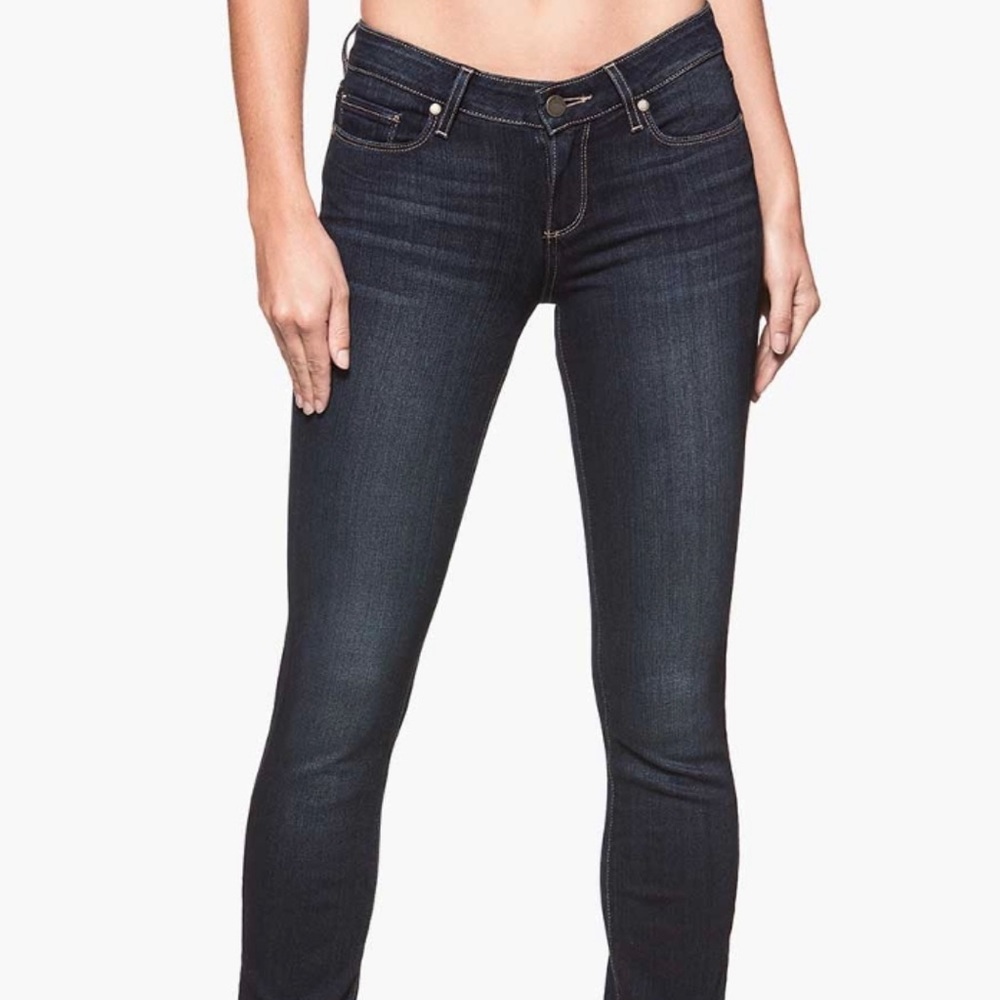 EUC Paige Skyline Straight Jeans Size 28